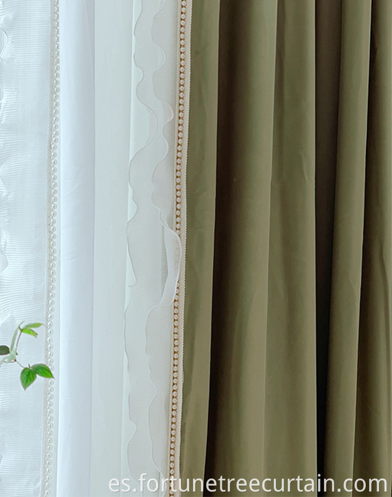 High Shading Cashmere Curtains For Sale